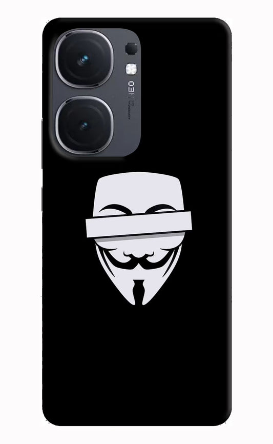 Anonymous Face IQOO Neo9 Pro Hard Case Back Cover by Casekaro