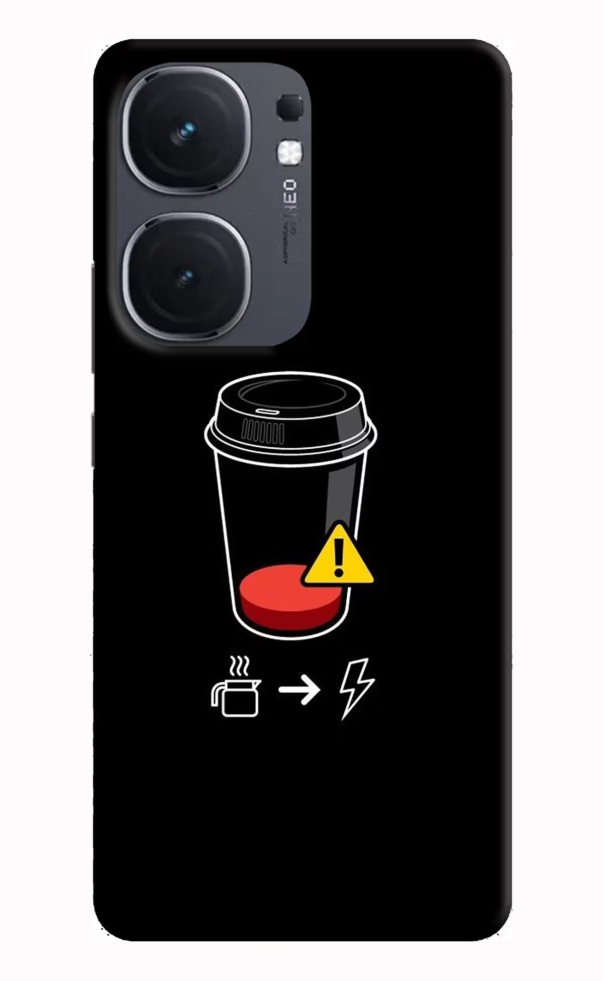 Coffee IQOO Neo9 Pro Hard Case Back Cover by Casekaro