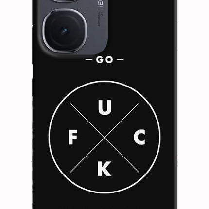 Go Fuck Yourself IQOO Neo9 Pro Hard Case Back Cover by Casekaro