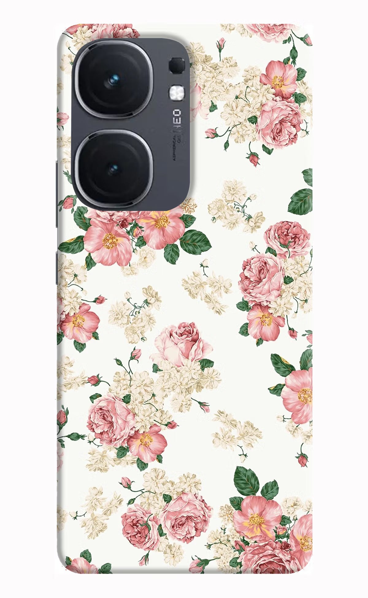 Flowers IQOO Neo9 Pro Hard Case Back Cover by Casekaro