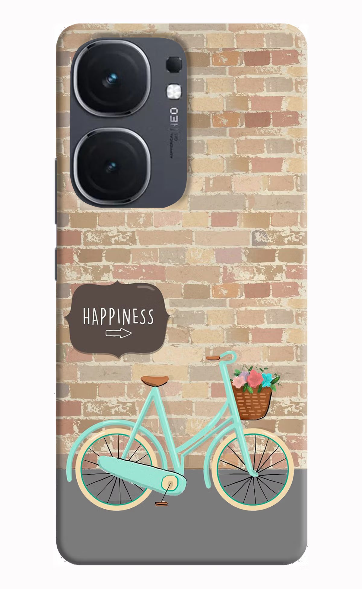 Happiness Artwork IQOO Neo9 Pro Hard Case Back Cover by Casekaro
