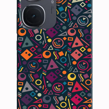 Geometric Abstract IQOO Neo9 Pro Hard Case Back Cover by Casekaro