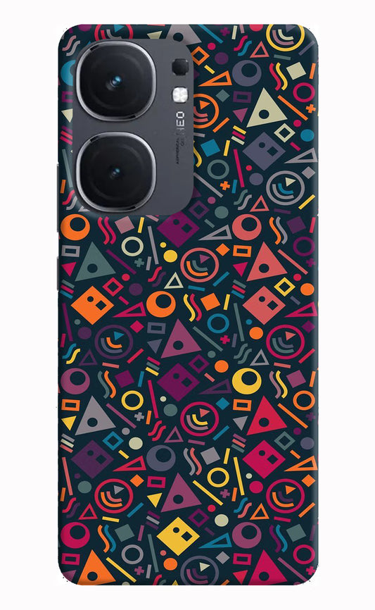 Geometric Abstract IQOO Neo9 Pro Hard Case Back Cover by Casekaro