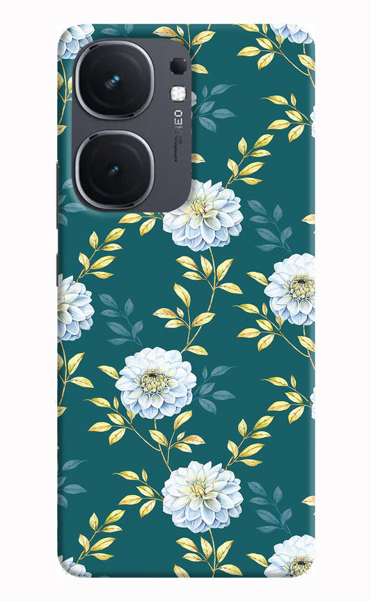 Flowers IQOO Neo9 Pro Hard Case Back Cover by Casekaro