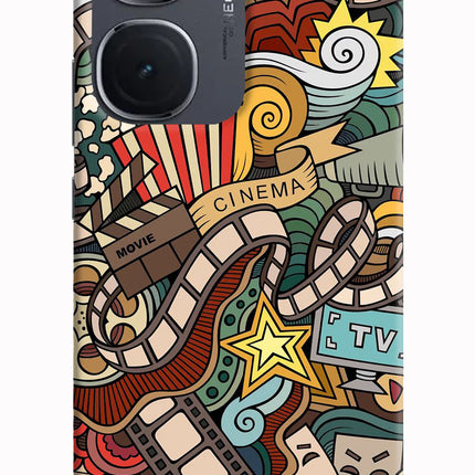 Cinema Abstract IQOO Neo9 Pro Hard Case Back Cover by Casekaro