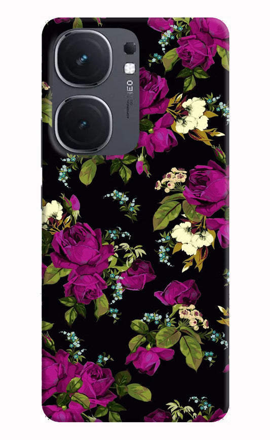 Flowers IQOO Neo9 Pro Hard Case Back Cover by Casekaro
