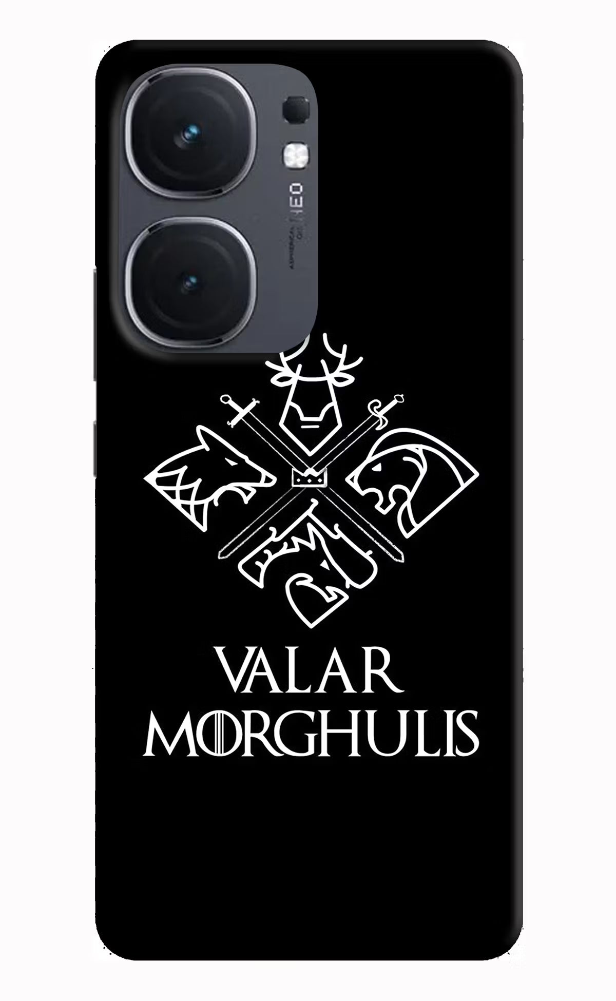 Valar Morghulis | Game Of Thrones IQOO Neo9 Pro Hard Case Back Cover by Casekaro