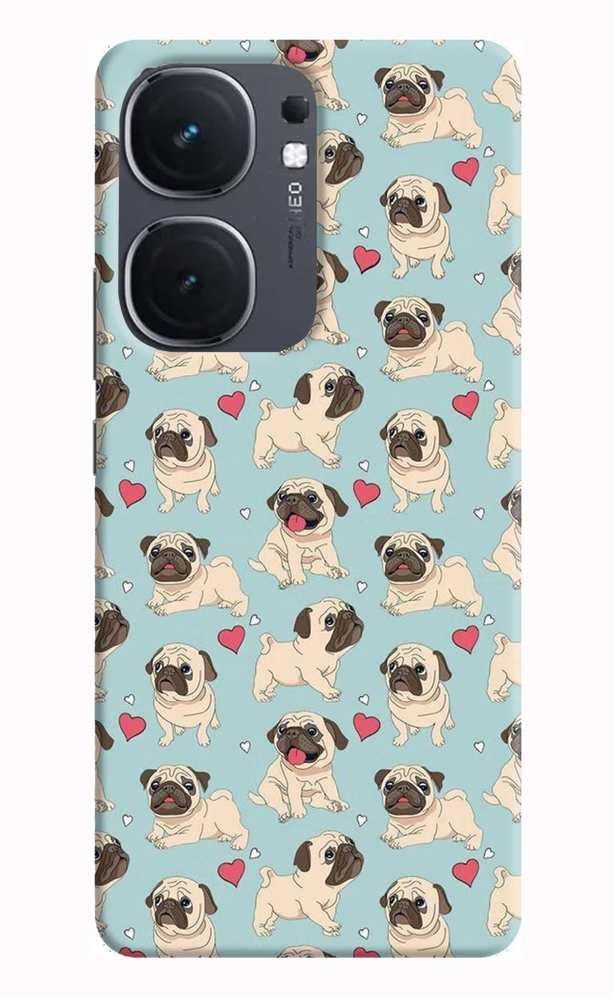 Pug Dog IQOO Neo9 Pro Hard Case Back Cover by Casekaro