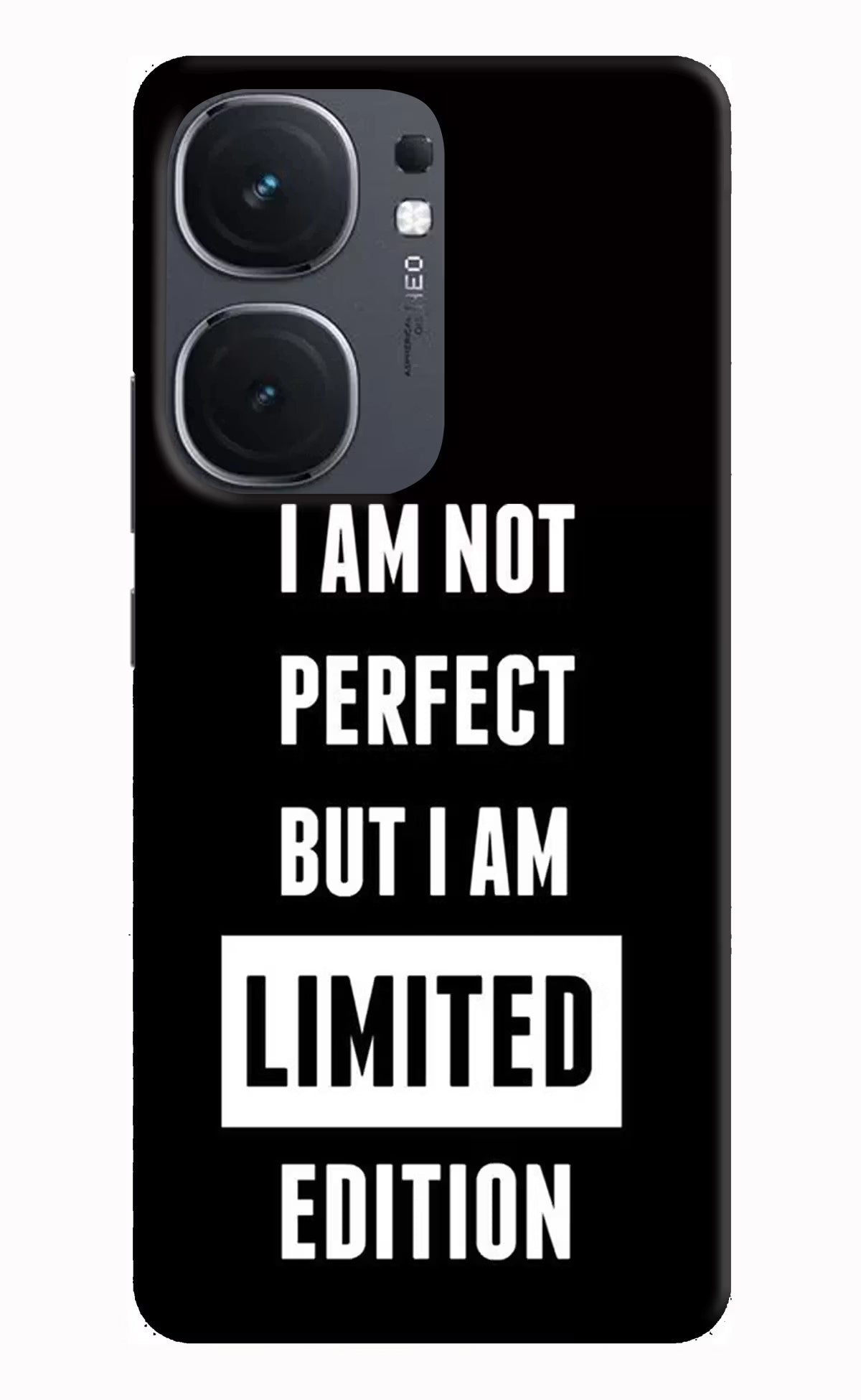 I Am Not Perfect But I Am Limited Edition IQOO Neo9 Pro Hard Case Back Cover by Casekaro