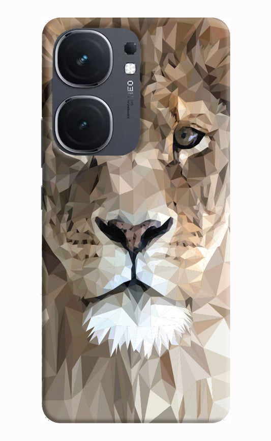 Lion Art IQOO Neo9 Pro Hard Case Back Cover by Casekaro