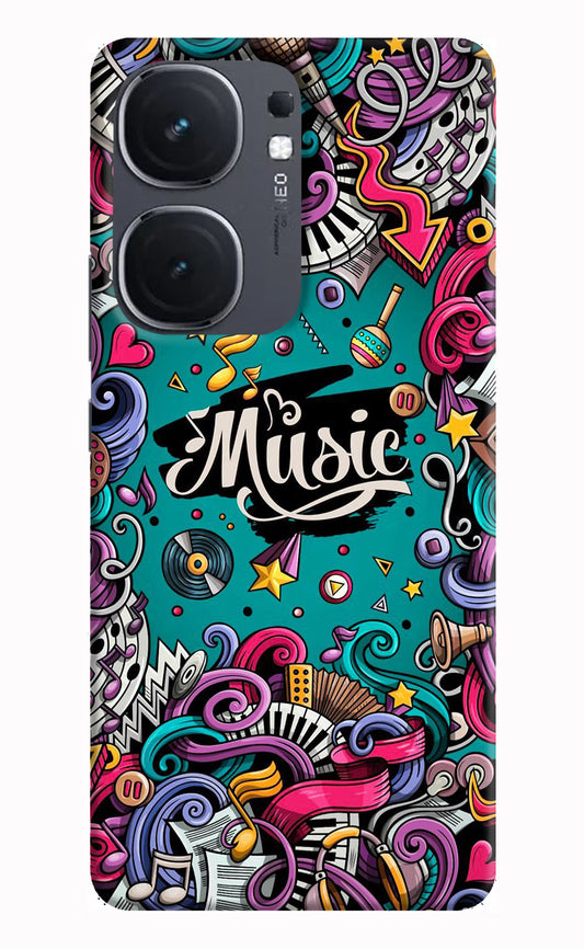 Music Graffiti IQOO Neo9 Pro Hard Case Back Cover by Casekaro