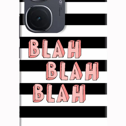 Blah Blah Blah IQOO Neo9 Pro Hard Case Back Cover by Casekaro