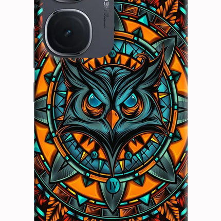 Angry Owl Art IQOO Neo9 Pro Hard Case Back Cover by Casekaro