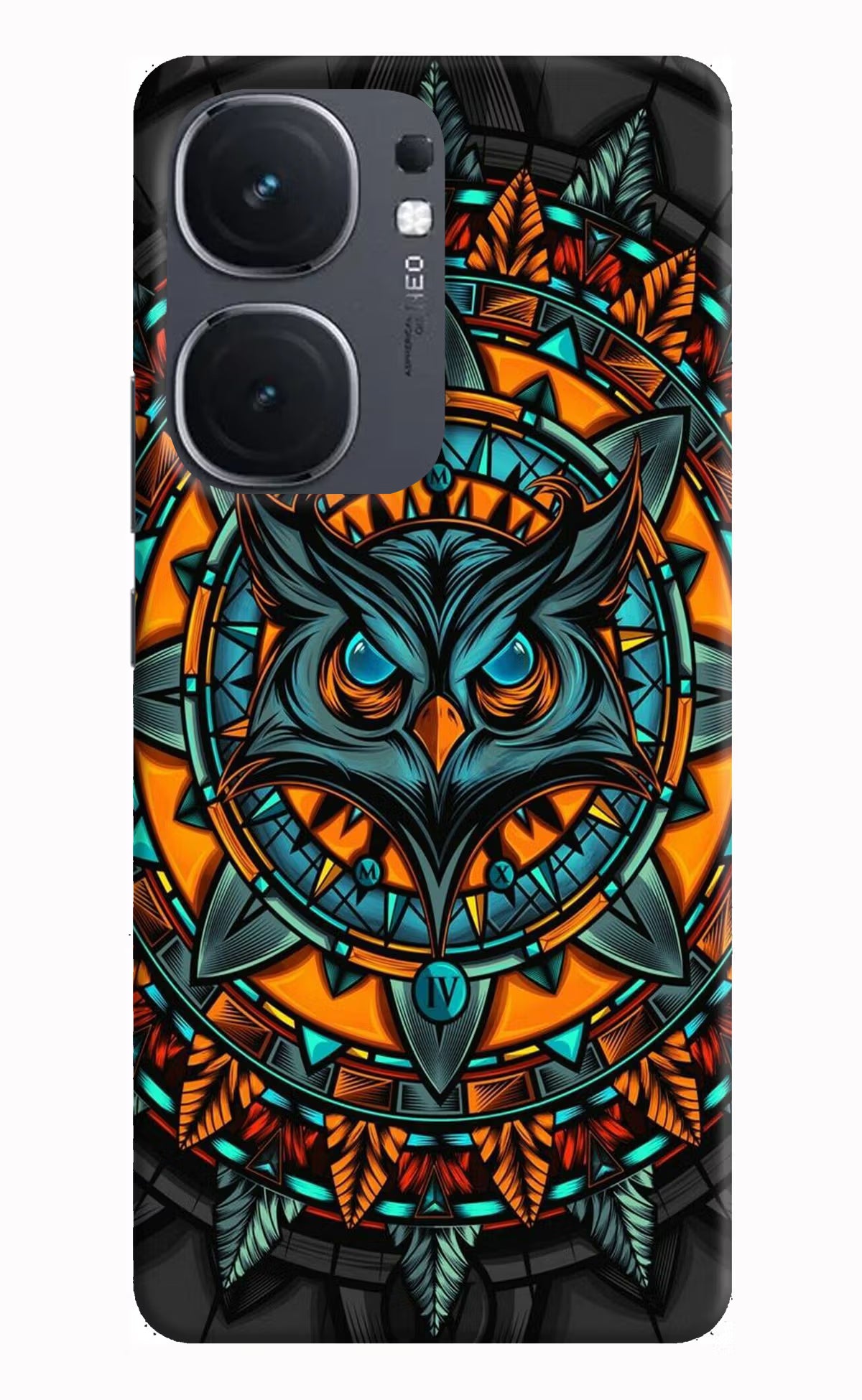 Angry Owl Art IQOO Neo9 Pro Hard Case Back Cover by Casekaro