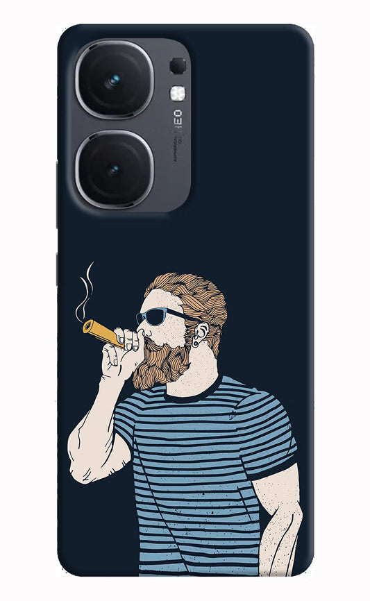 Smoking IQOO Neo9 Pro Hard Case Back Cover by Casekaro