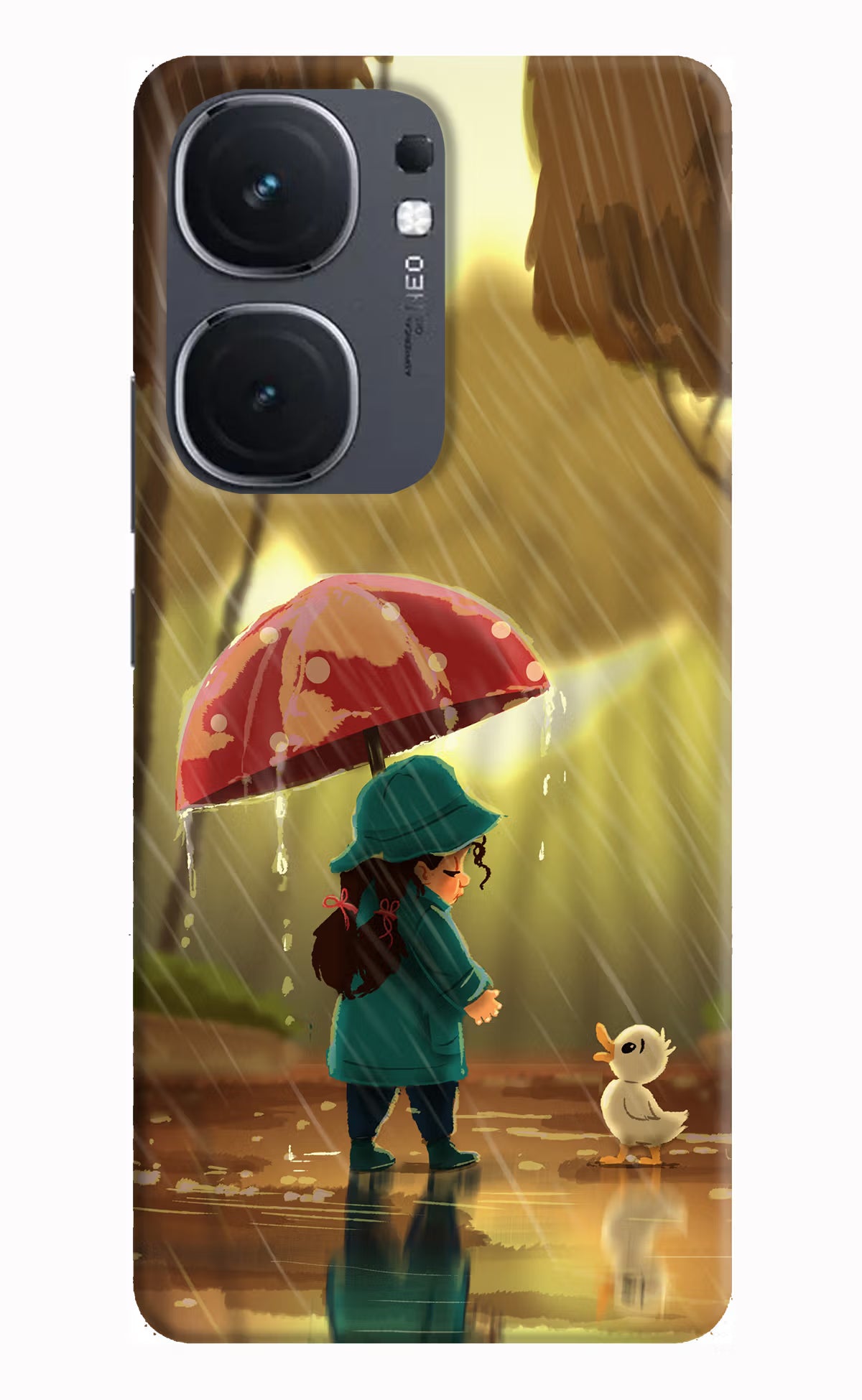Rainy Day IQOO Neo9 Pro Hard Case Back Cover by Casekaro
