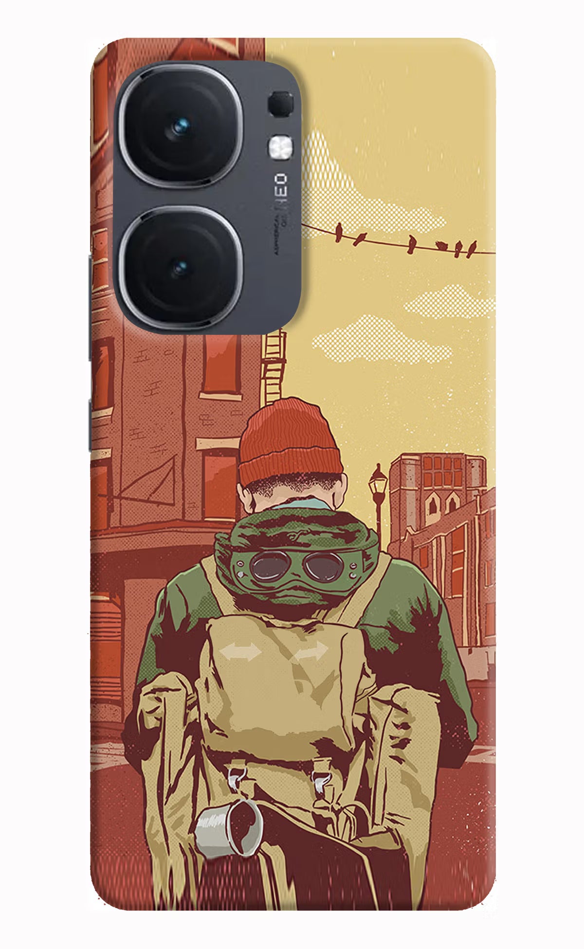 Adventurous IQOO Neo9 Pro Hard Case Back Cover by Casekaro