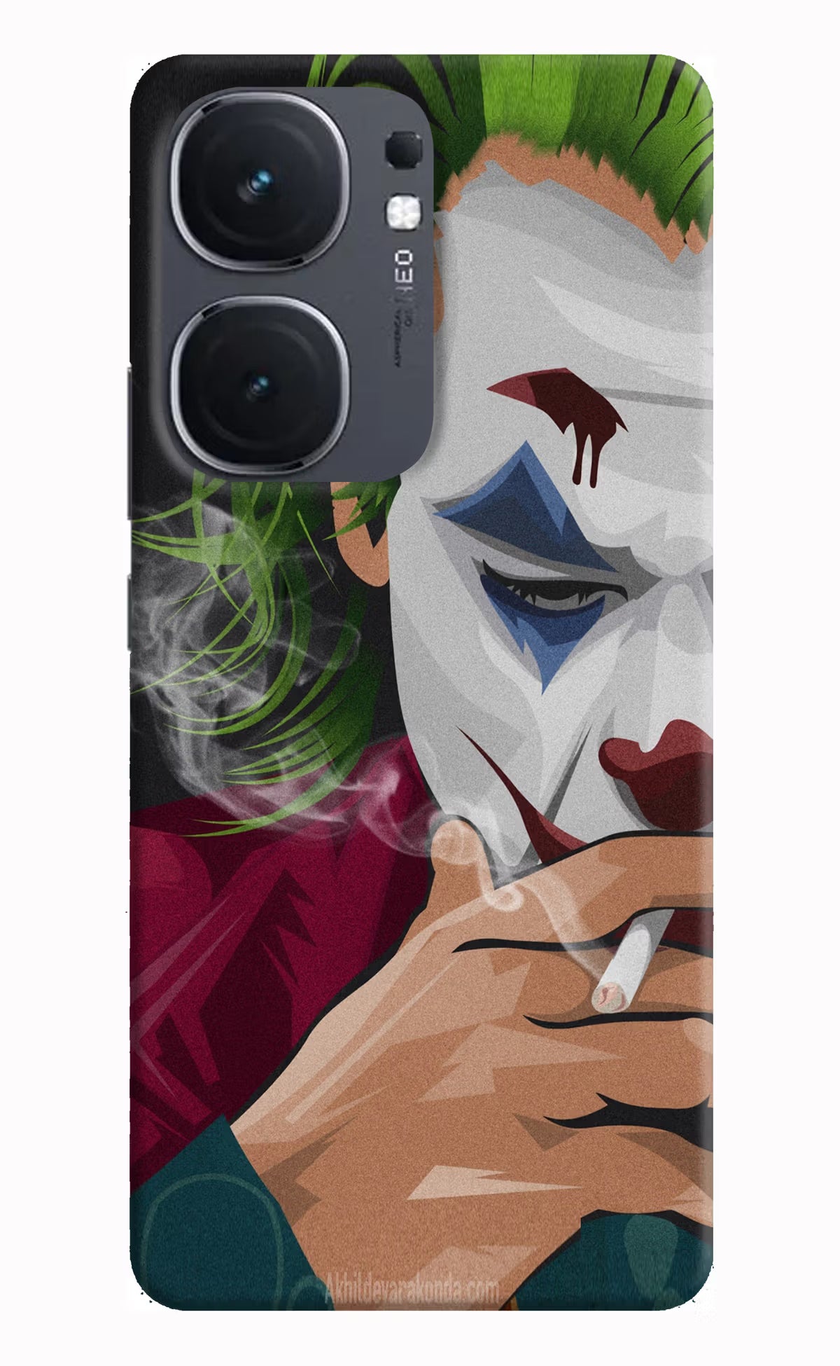 Joker Smoking IQOO Neo9 Pro Hard Case Back Cover by Casekaro