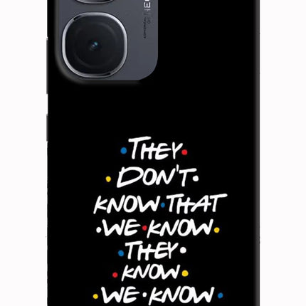 FRIENDS Dialogue IQOO Neo9 Pro Hard Case Back Cover by Casekaro