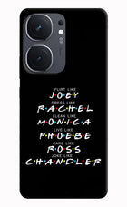 FRIENDS Character IQOO Neo9 Pro Hard Case Back Cover by Casekaro
