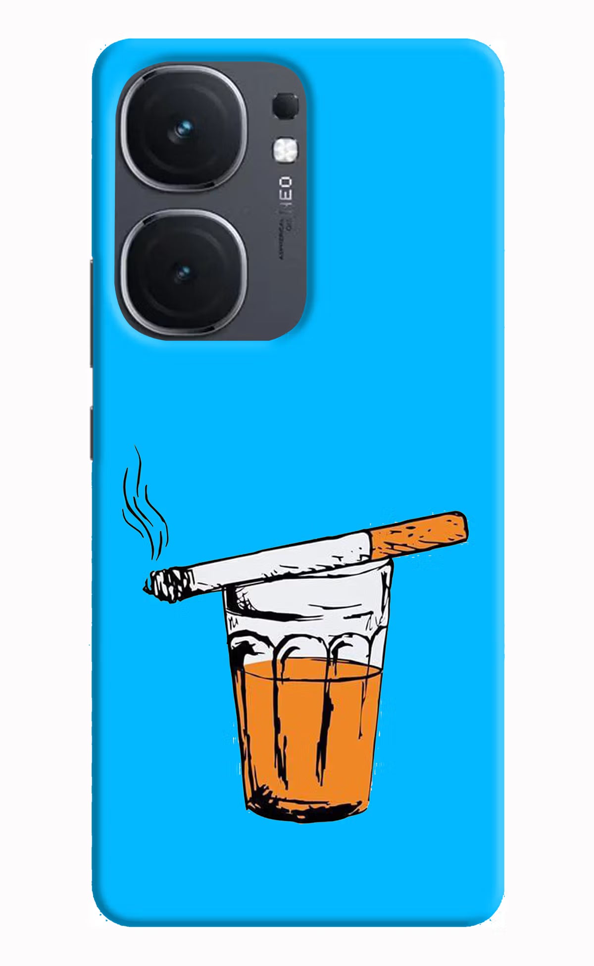 Chai Sutta IQOO Neo9 Pro Hard Case Back Cover by Casekaro