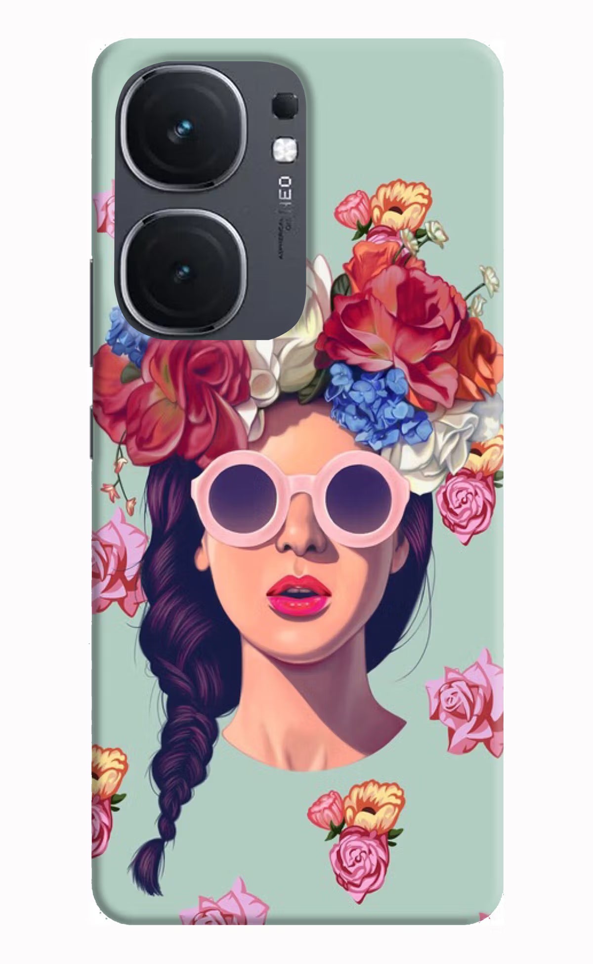 Pretty Girl IQOO Neo9 Pro Hard Case Back Cover by Casekaro