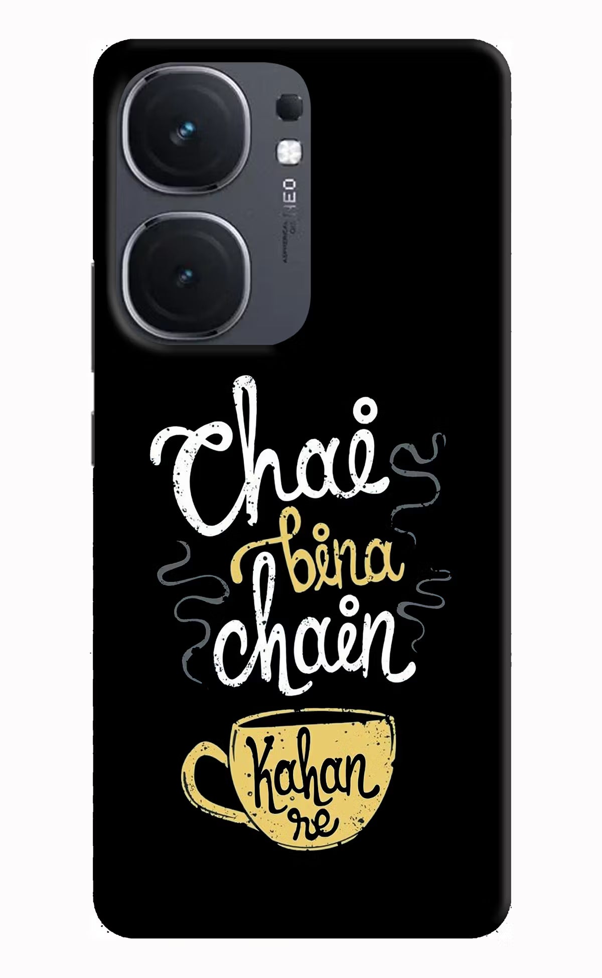 Chai Bina Chain Kaha Re IQOO Neo9 Pro Hard Case Back Cover by Casekaro