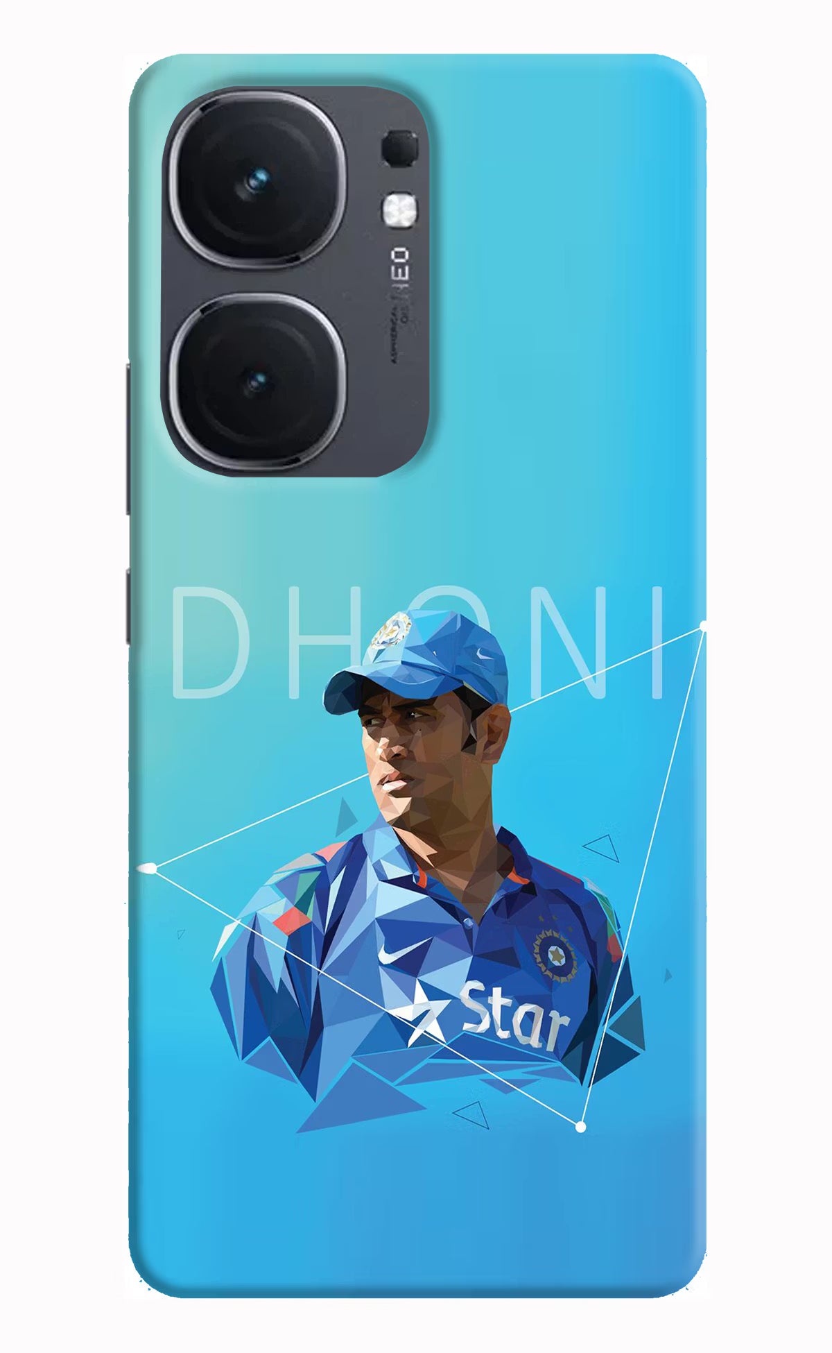 Dhoni Artwork IQOO Neo9 Pro Hard Case Back Cover by Casekaro