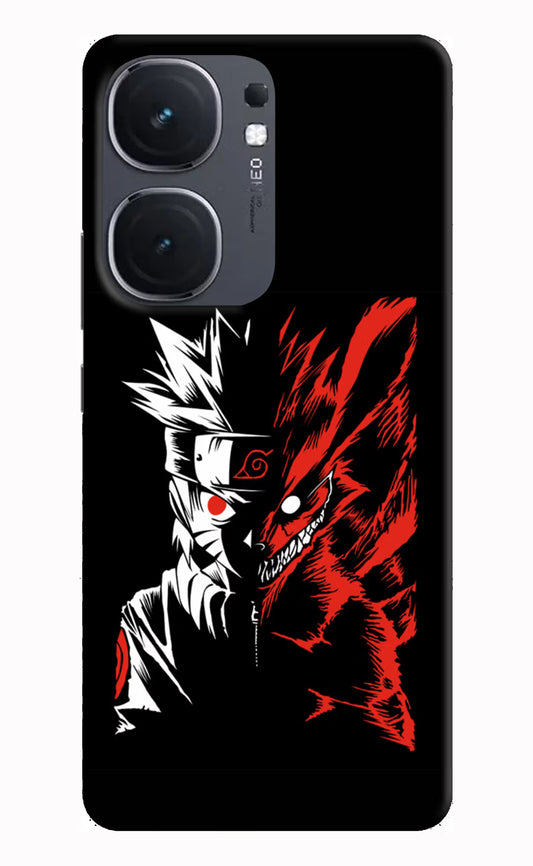 Naruto Two Face IQOO Neo9 Pro Hard Case Back Cover by Casekaro