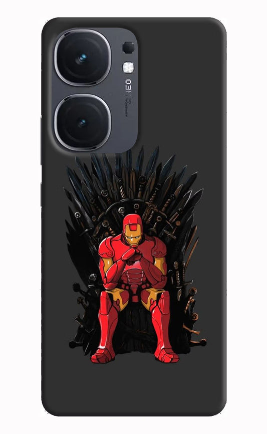Ironman Throne IQOO Neo9 Pro Hard Case Back Cover by Casekaro