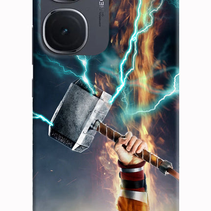 Thor Hammer Mjolnir IQOO Neo9 Pro Hard Case Back Cover by Casekaro