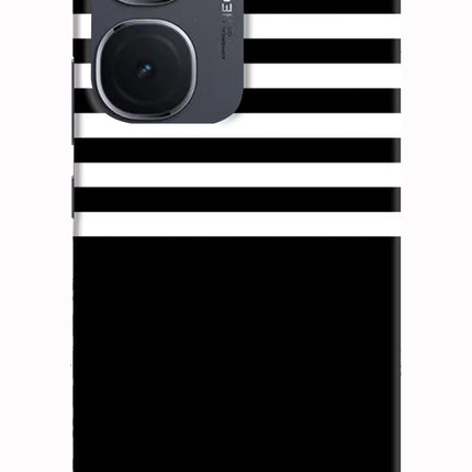Black and White Print IQOO Neo9 Pro Hard Case Back Cover by Casekaro