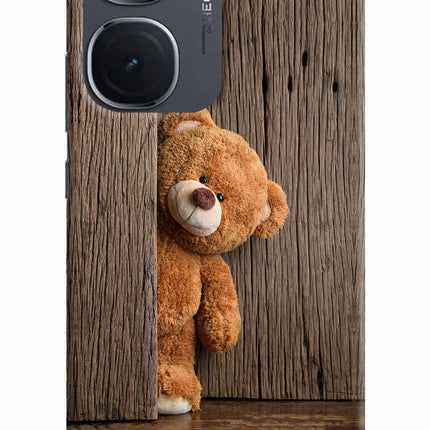 Teddy Wooden IQOO Neo9 Pro Hard Case Back Cover by Casekaro