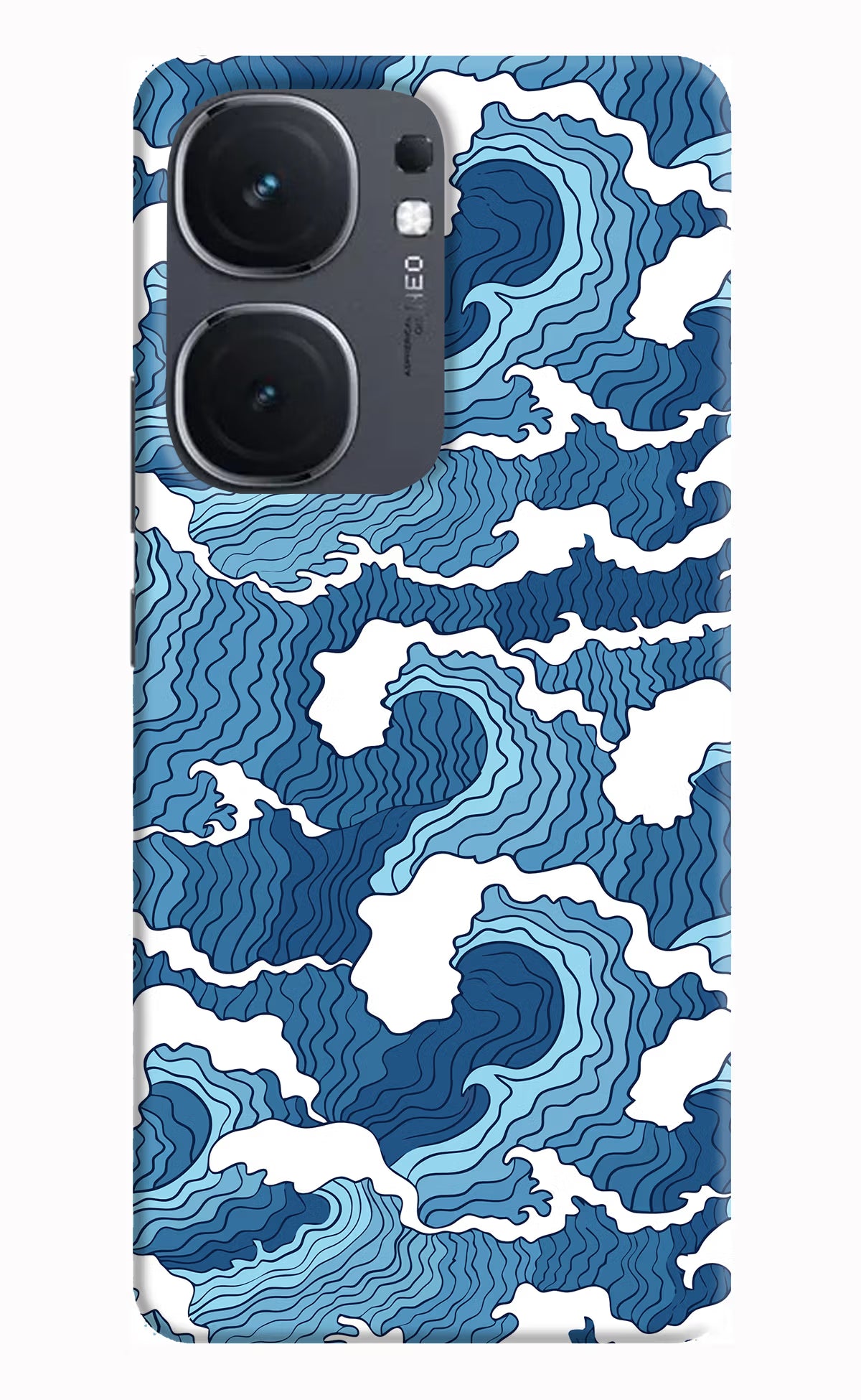 Blue Waves IQOO Neo9 Pro Hard Case Back Cover by Casekaro