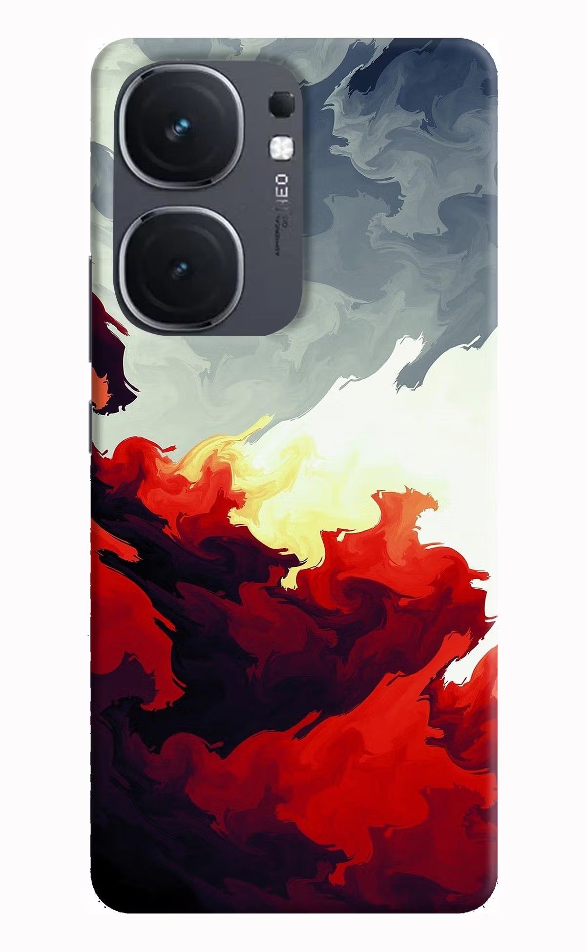 Fire Cloud IQOO Neo9 Pro Hard Case Back Cover by Casekaro