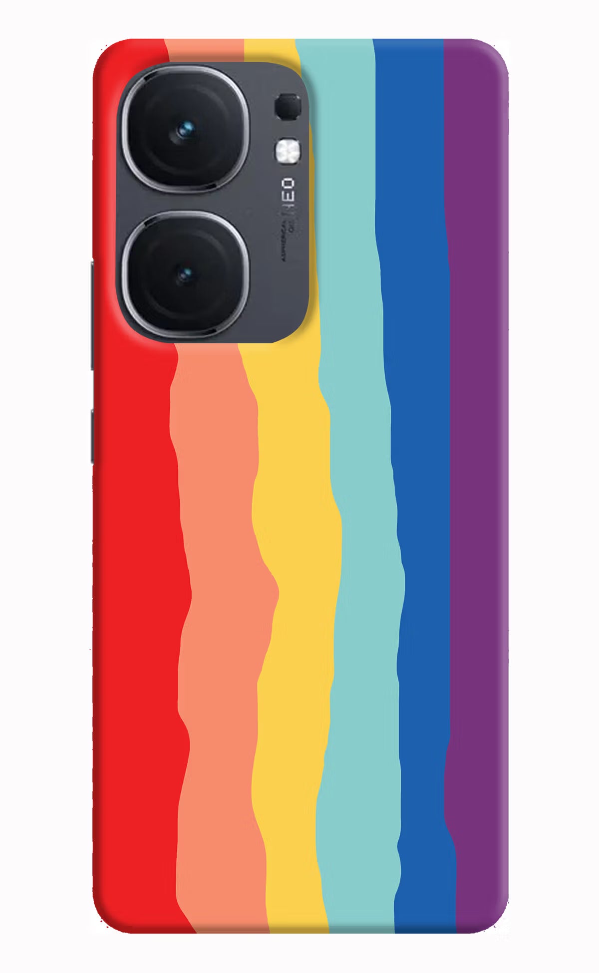Rainbow IQOO Neo9 Pro Hard Case Back Cover by Casekaro