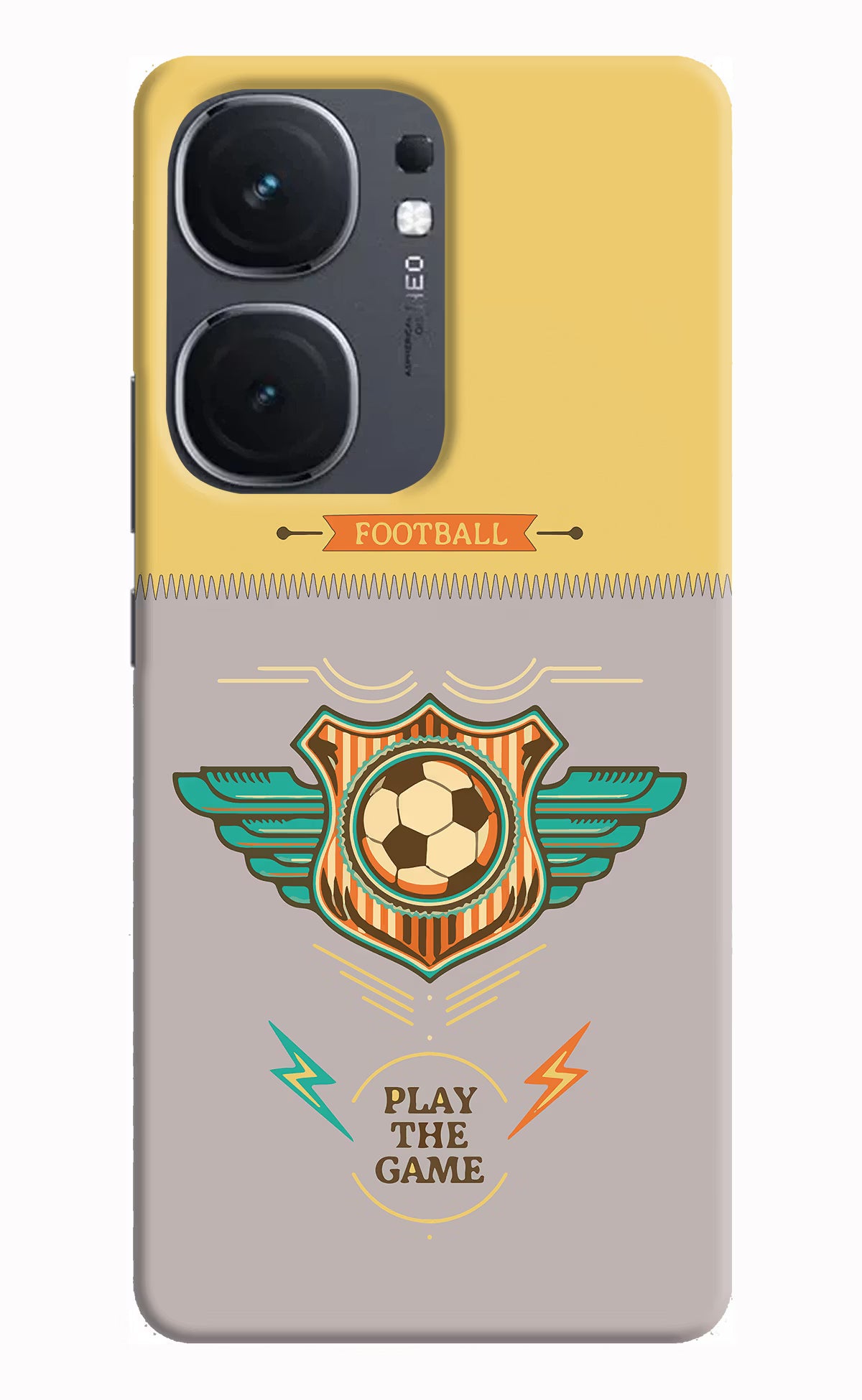 Football IQOO Neo9 Pro Hard Case Back Cover by Casekaro