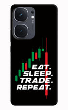 Eat Sleep Trade Repeat IQOO Neo9 Pro Hard Case Back Cover by Casekaro
