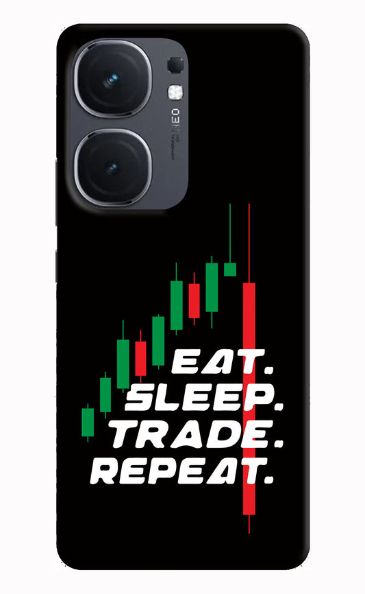 Eat Sleep Trade Repeat IQOO Neo9 Pro Hard Case Back Cover by Casekaro