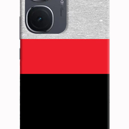 Tri Color Pattern IQOO Neo9 Pro Hard Case Back Cover by Casekaro