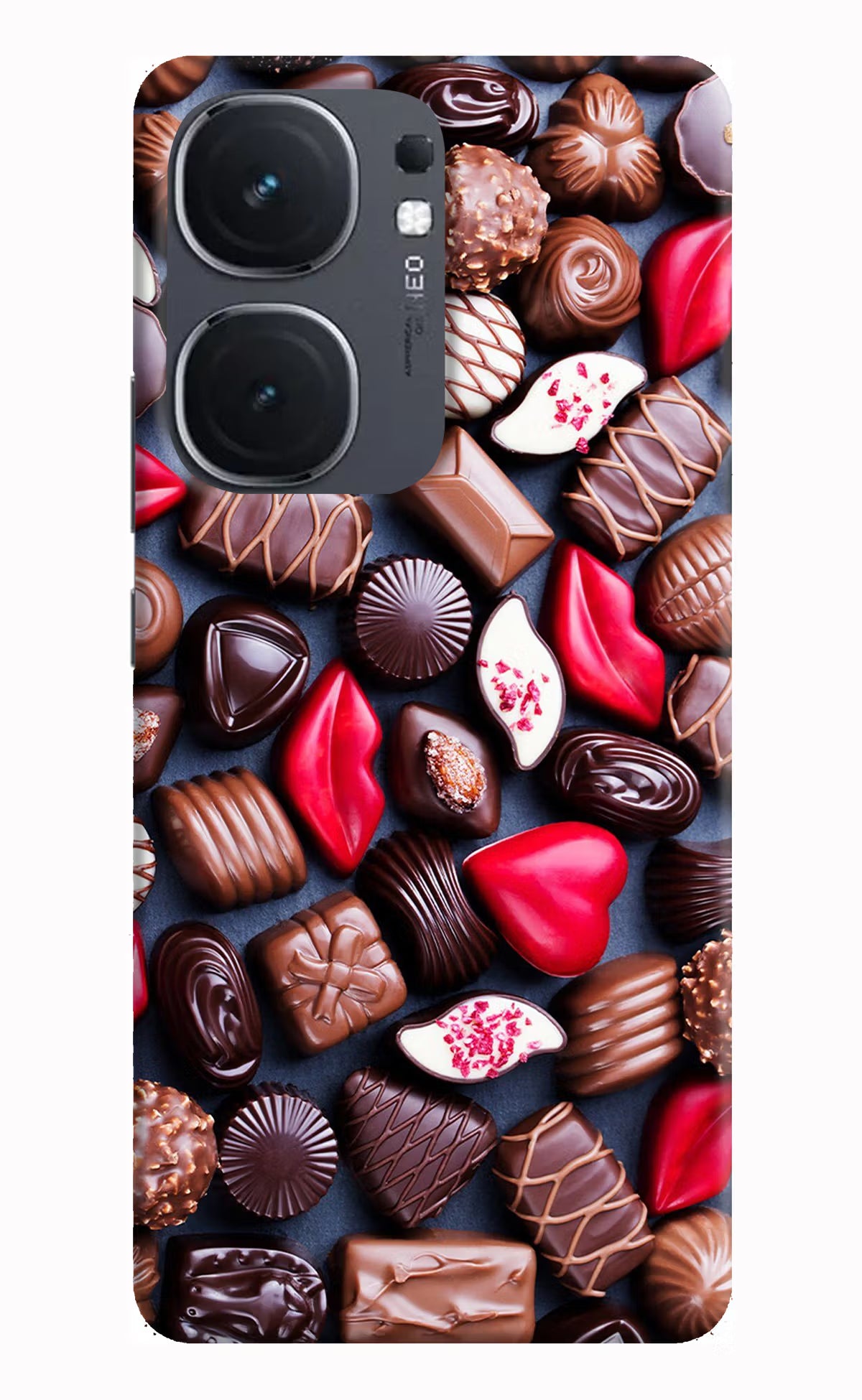 Chocolates IQOO Neo9 Pro Hard Case Back Cover by Casekaro
