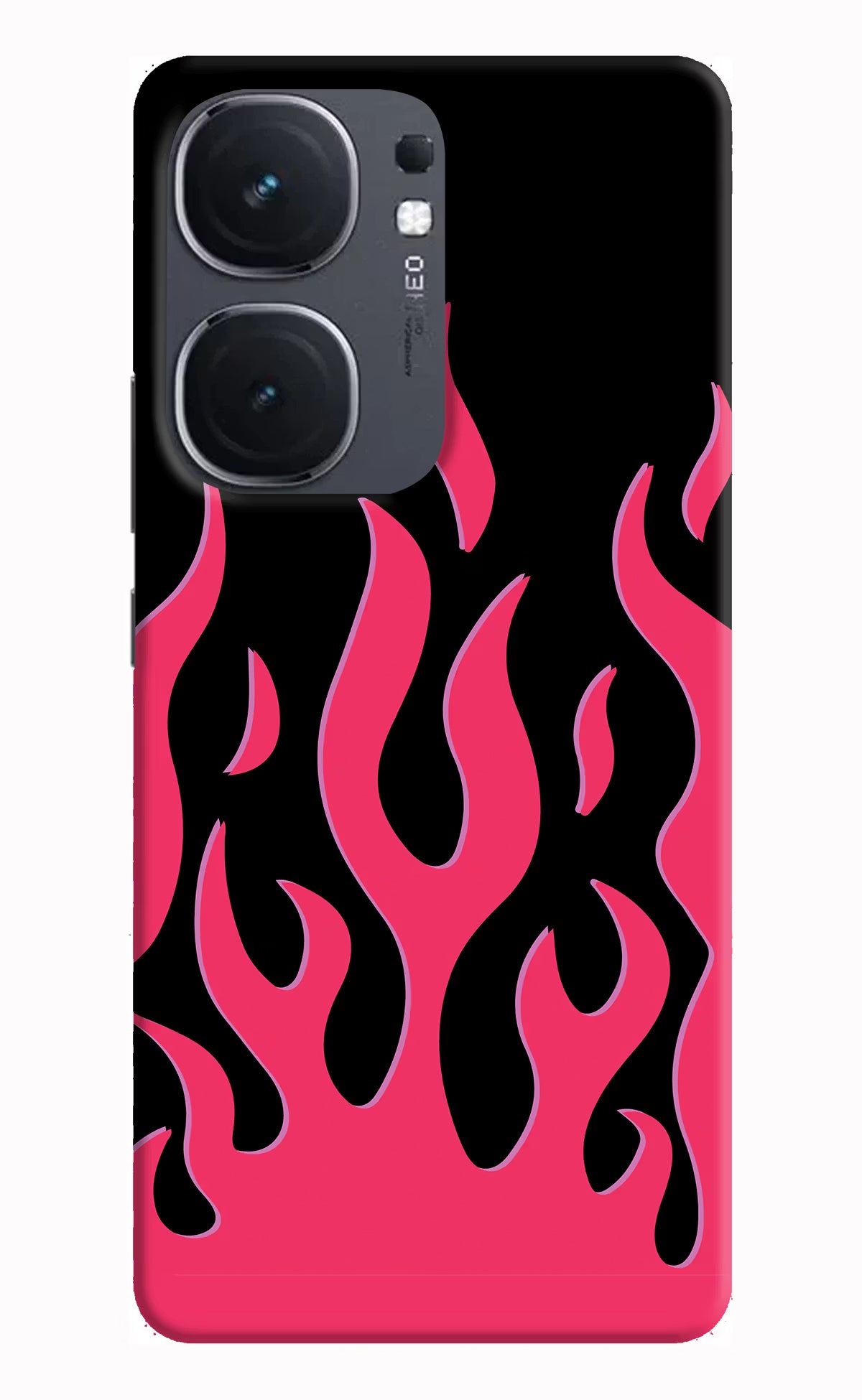 Fire Flames IQOO Neo9 Pro Hard Case Back Cover by Casekaro