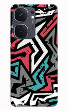 Geometric Graffiti IQOO Neo9 Pro Hard Case Back Cover by Casekaro