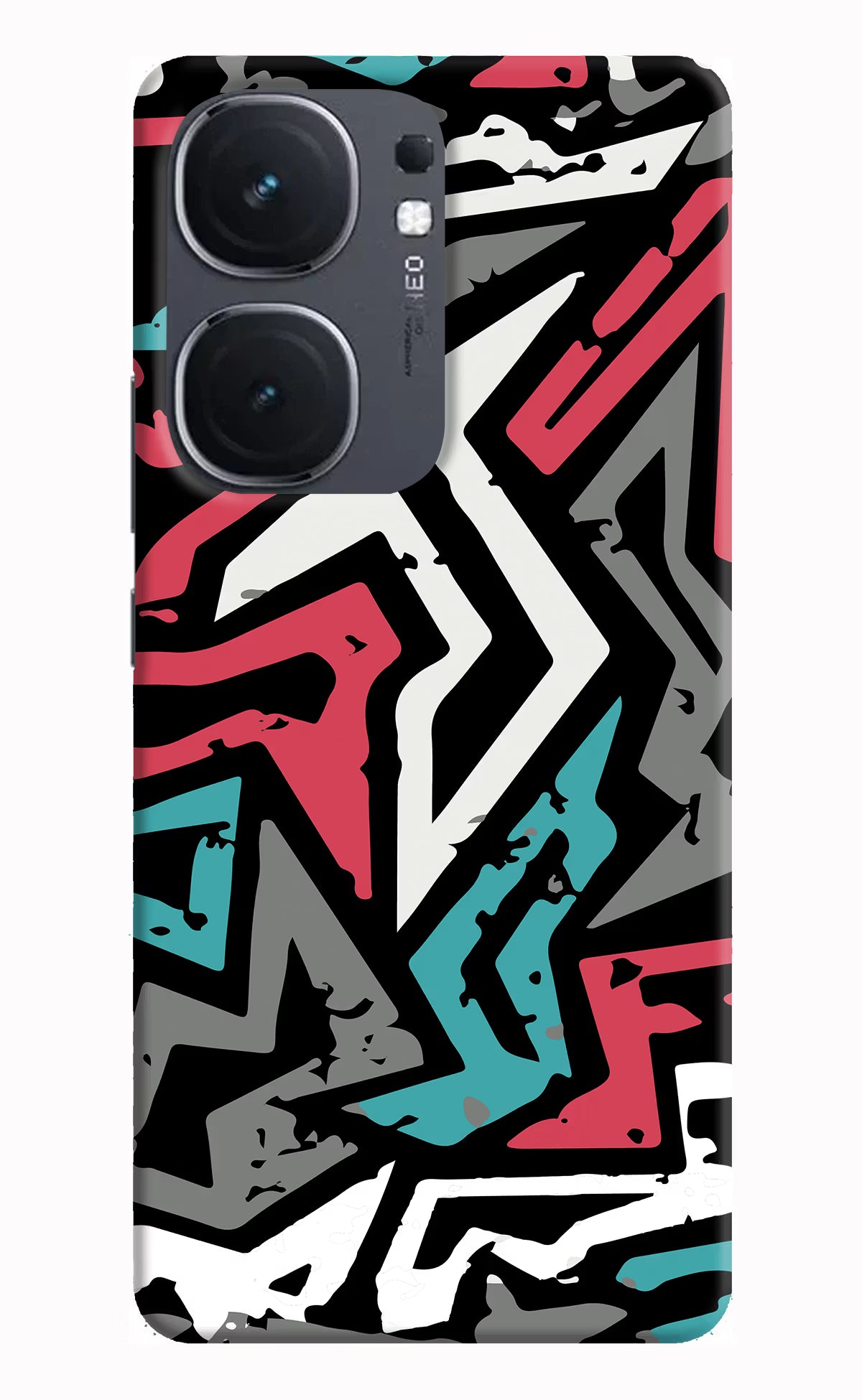 Geometric Graffiti IQOO Neo9 Pro Hard Case Back Cover by Casekaro