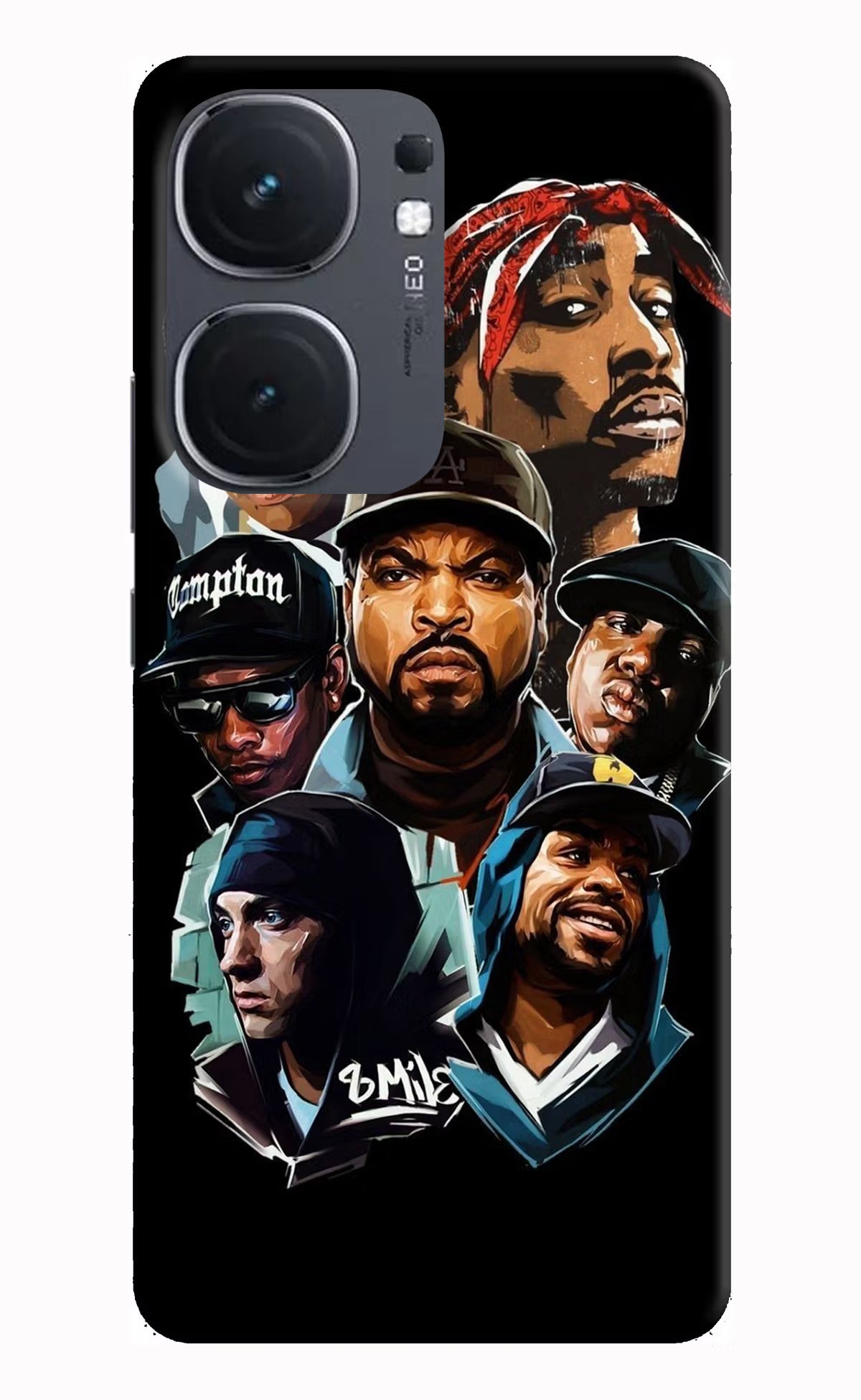 Rappers IQOO Neo9 Pro Hard Case Back Cover by Casekaro