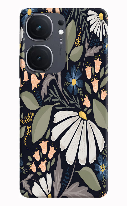 Flowers Art IQOO Neo9 Pro Hard Case Back Cover by Casekaro