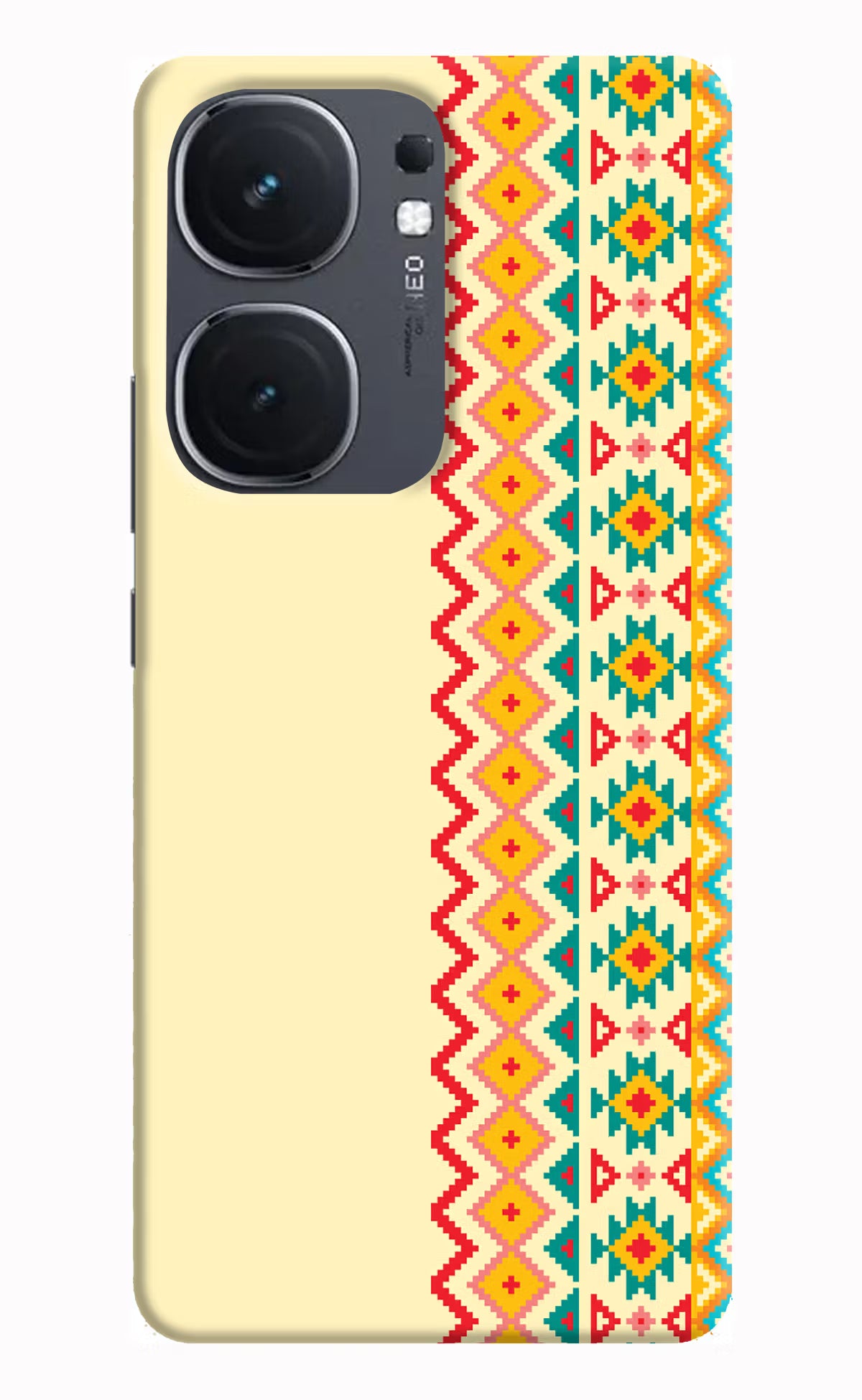 Ethnic Seamless IQOO Neo9 Pro Hard Case Back Cover by Casekaro