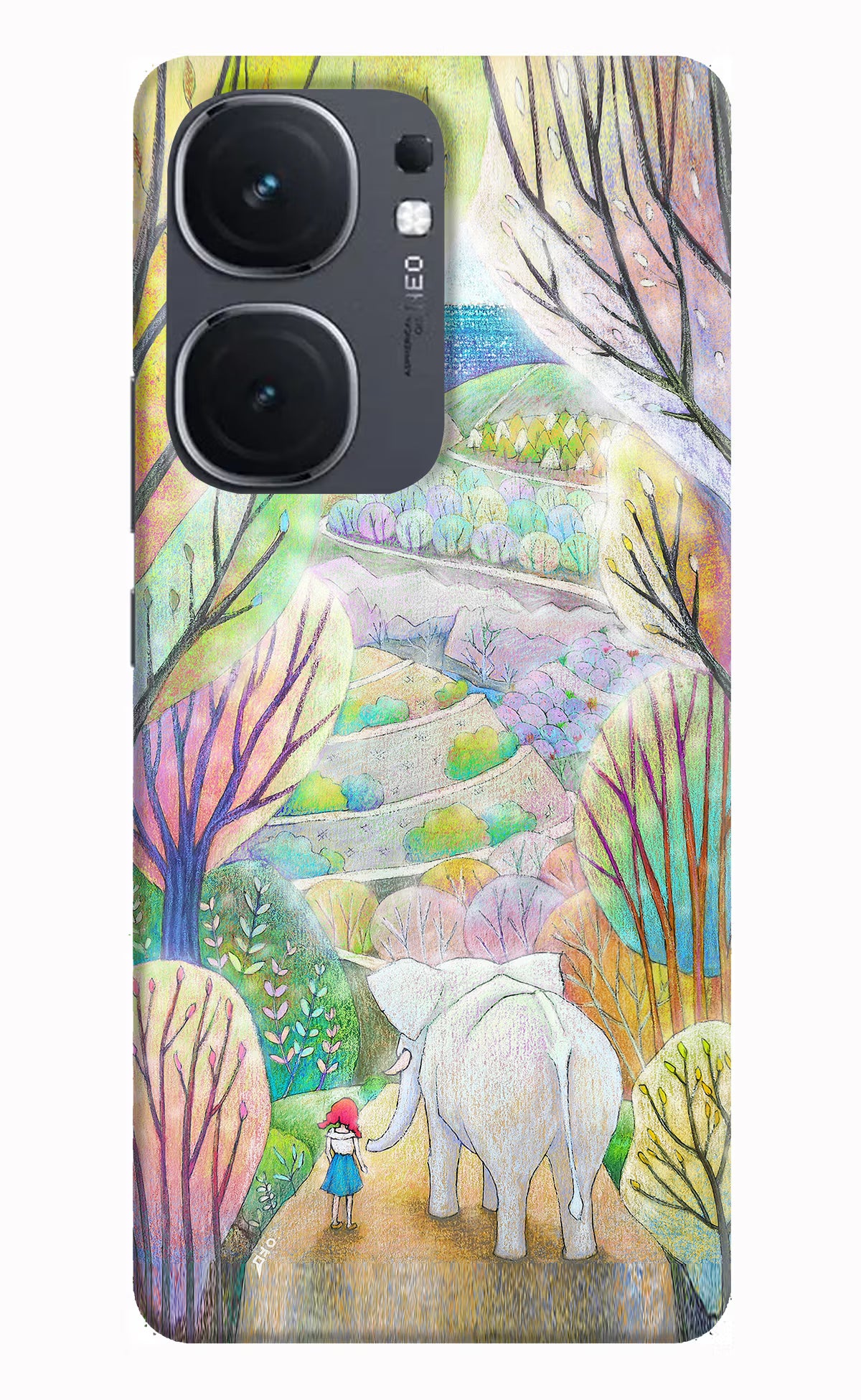 Nature Painting IQOO Neo9 Pro Hard Case Back Cover by Casekaro
