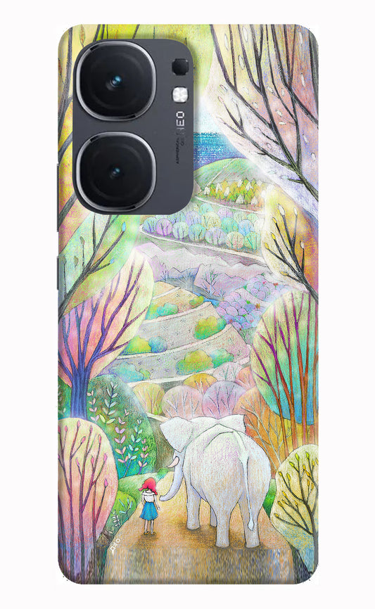 Nature Painting IQOO Neo9 Pro Hard Case Back Cover by Casekaro