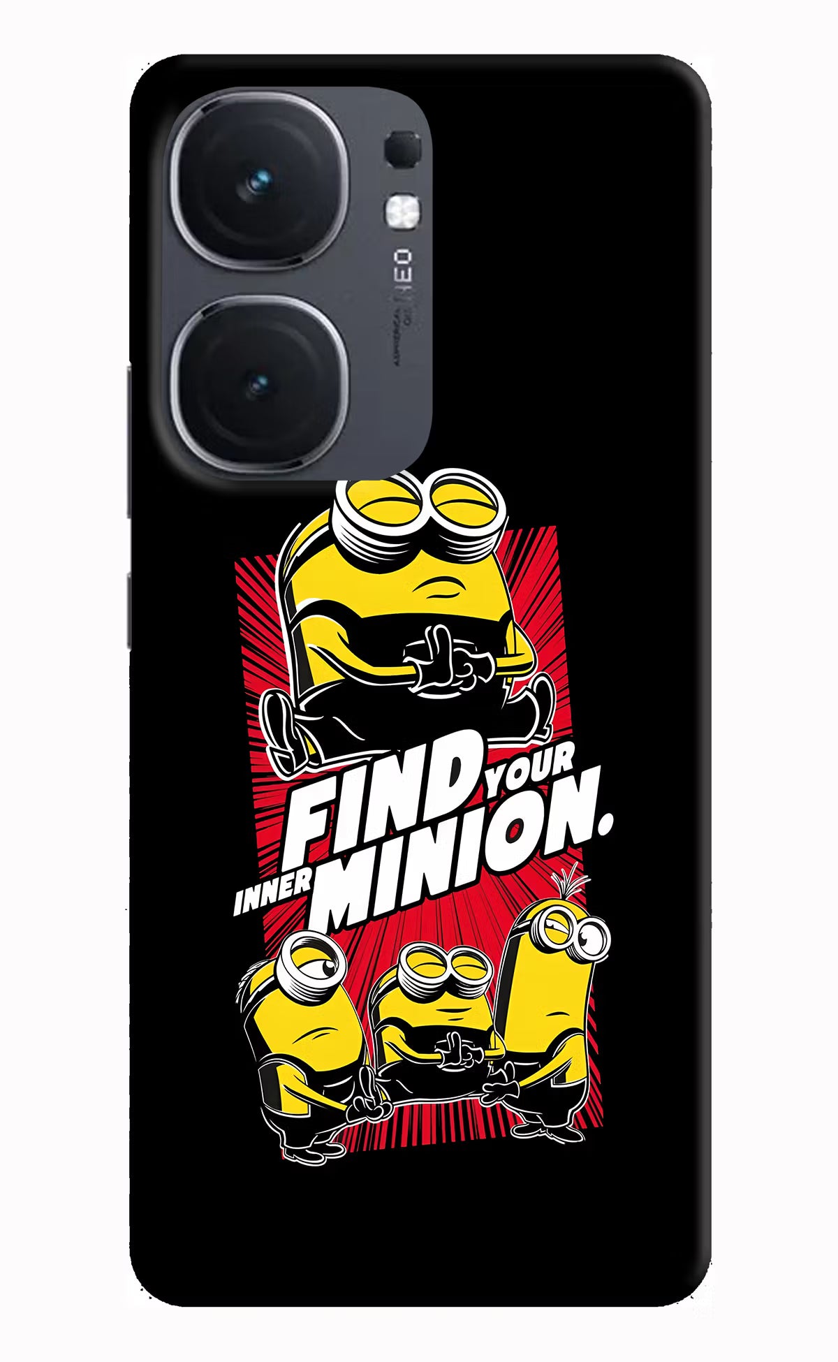 Find your inner Minion IQOO Neo9 Pro Hard Case Back Cover by Casekaro